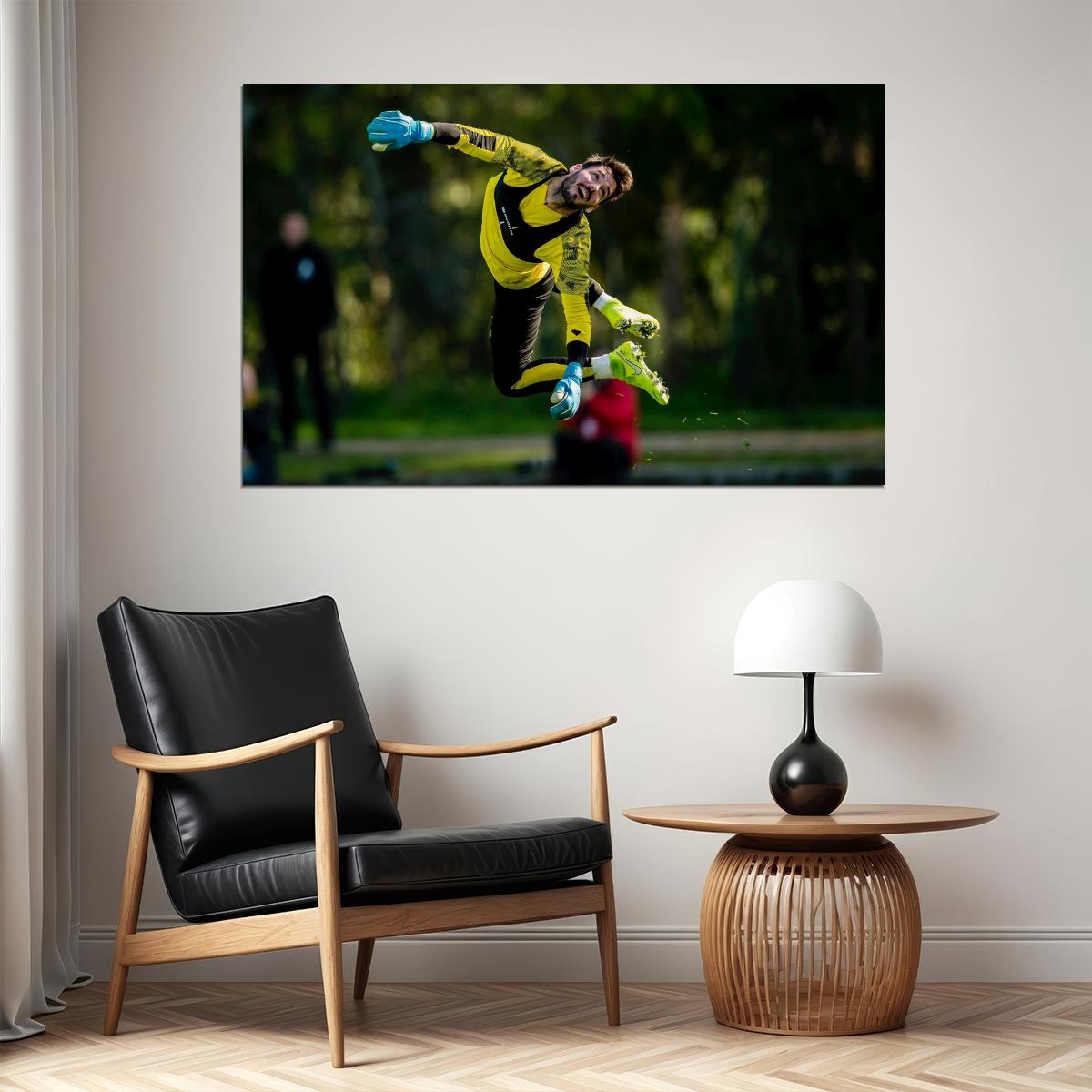 Roman Burki St. Louis USA Soccer Poster Famous Football Superstar Motivational Sports Print