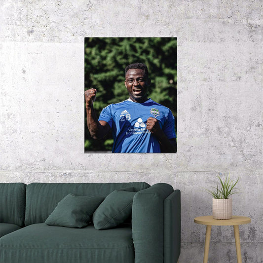 Yeimar Gomez Andrade Seattle USA Soccer Poster Famous Football Superstar Motivational Sports Print - xonomax