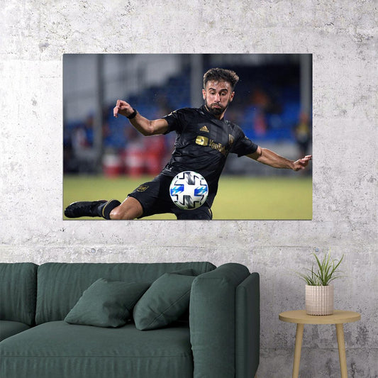 Diego Rossi USA Soccer Poster Famous Football Superstar Motivational Sports Print - xonomax