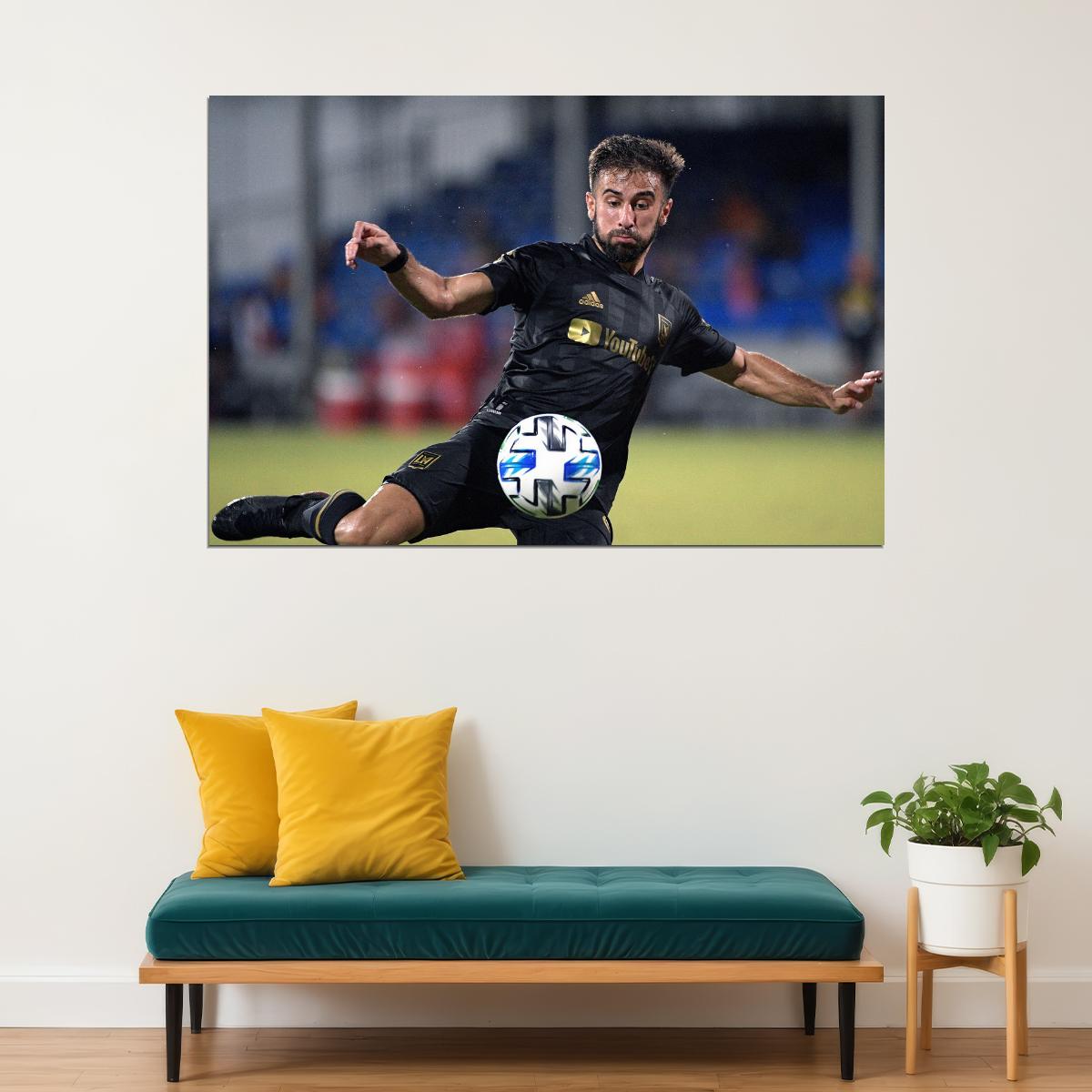 Diego Rossi USA Soccer Poster Famous Football Superstar Motivational Sports Print