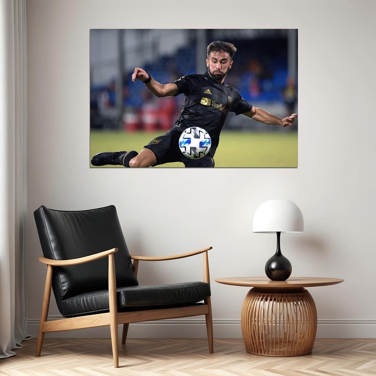 Diego Rossi USA Soccer Poster Famous Football Superstar Motivational Sports Print