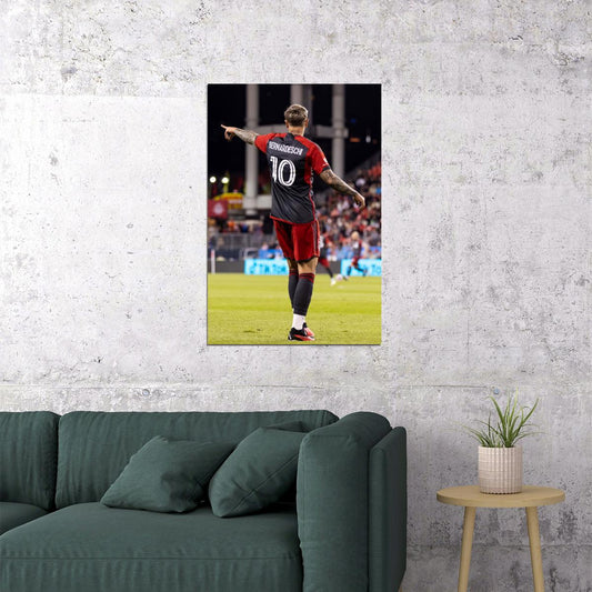 Federico Bernardeschi USA Soccer Poster Famous Football Superstar Motivational Sports Print - xonomax