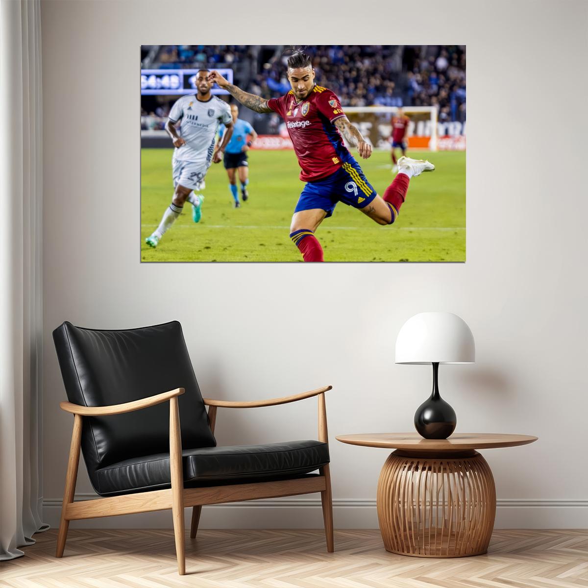 Cristian Arango USA Soccer Poster Famous Football Superstar Motivational Sports Print