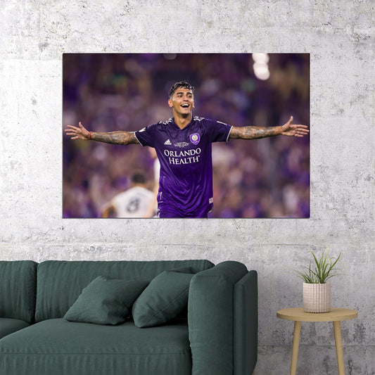 Facundo Torres USA Soccer Poster Famous Football Superstar Motivational Sports Print - xonomax