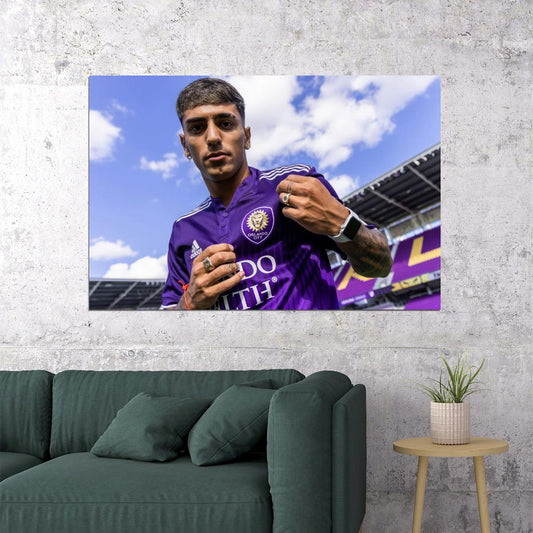 Facundo Torres USA Soccer Poster Famous Football Superstar Motivational Sports Print - xonomax