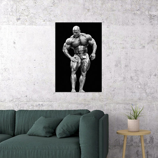 Big Ramy Mamdouh Elssbiay Famous Bodybuilder Poster Bodybuilding Workout HD Photo Print - xonomax
