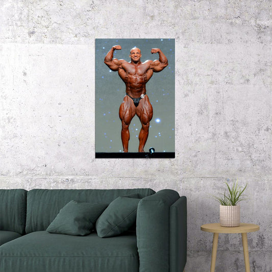 Big Ramy Mamdouh Elssbiay Biceps Olympia Famous Bodybuilder Poster Bodybuilding HD Photo Print - xonomax