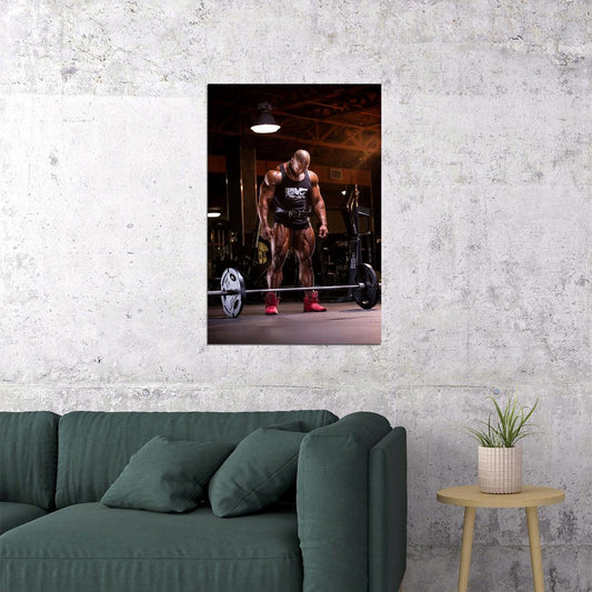 Shawn Rhoden Gym Famous Bodybuilder Poster Bodybuilding Workout HD Photo Print - xonomax
