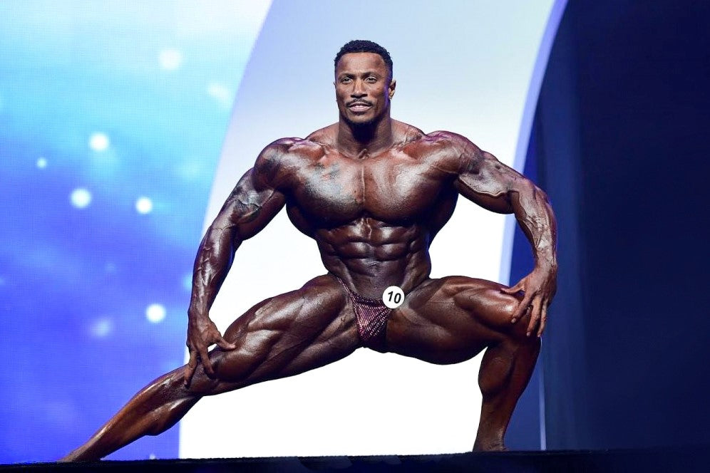 Patrick Moore Olympia Shot Famous Bodybuilder Poster Bodybuilding Workout HD Photo Print - xonomax