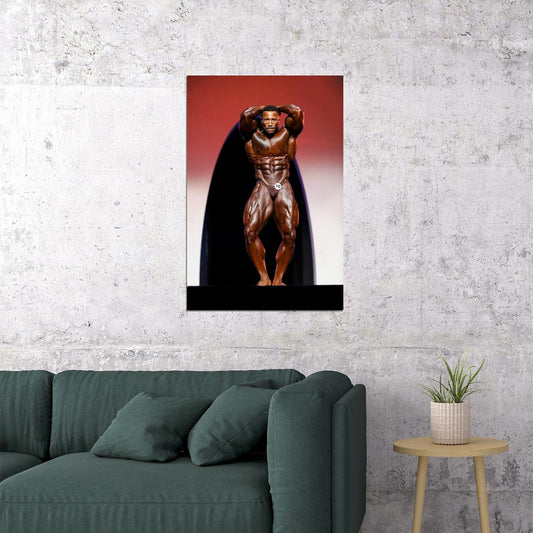 Patrick Moore Olympia Shot Famous Bodybuilder Poster Bodybuilding Workout HD Photo Print - xonomax