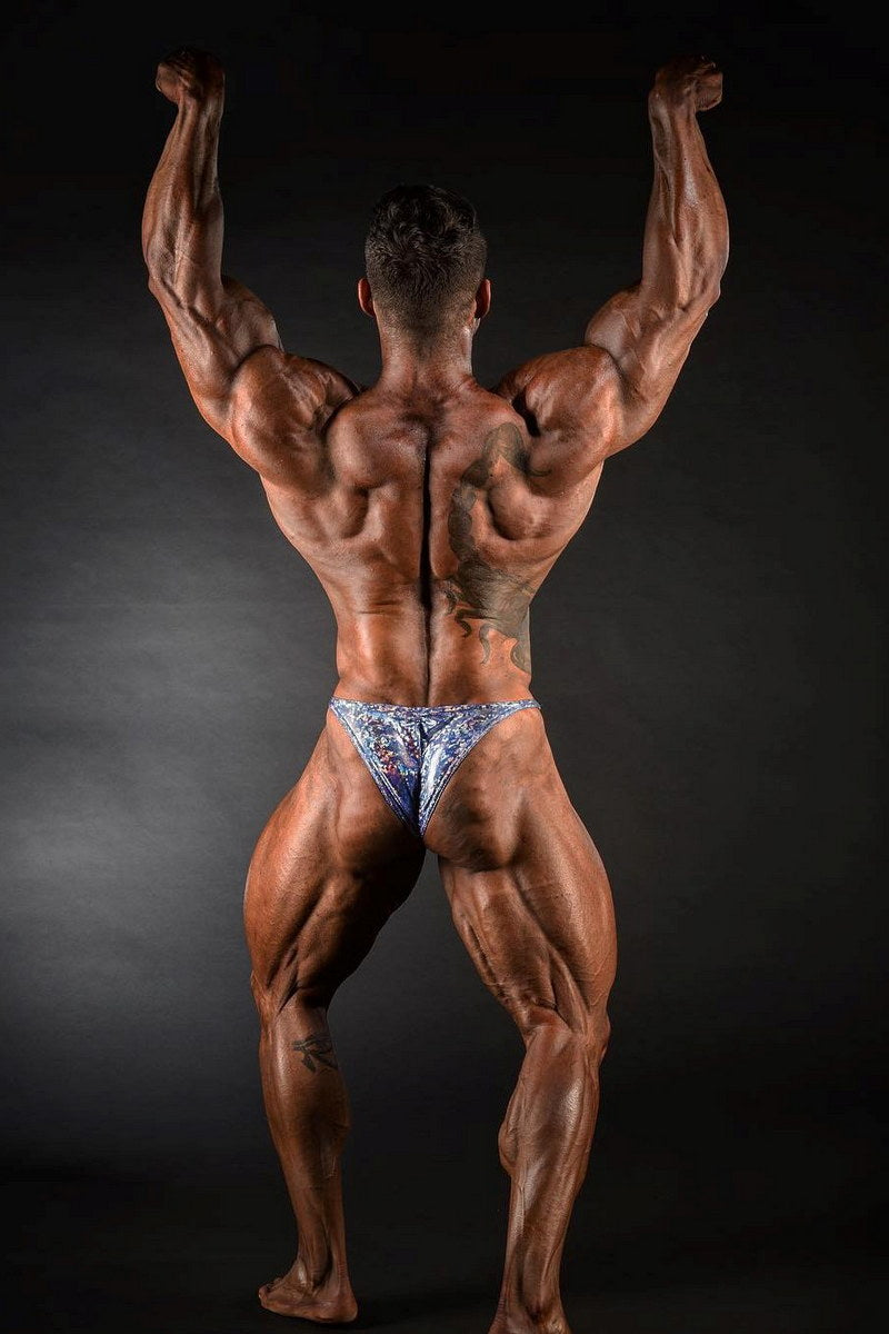 Rafael Brandao Back Shot Brazilian Famous Bodybuilder Poster Bodybuilding Workout HD Photo Print