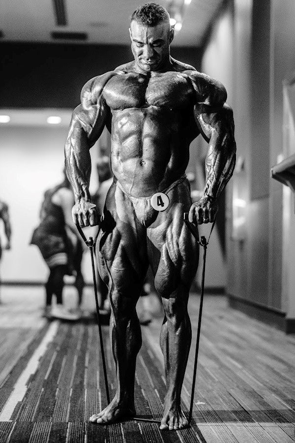Rafael Brandao Black And White Brazilian Famous Bodybuilder Poster Bodybuilding HD Photo Print