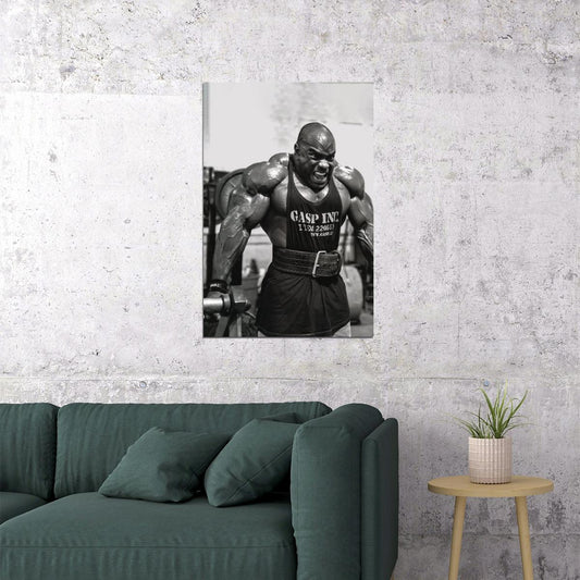 Johnnie O. Jackson Shot Famous Bodybuilder Poster Bodybuilding Workout HD Photo Print - xonomax