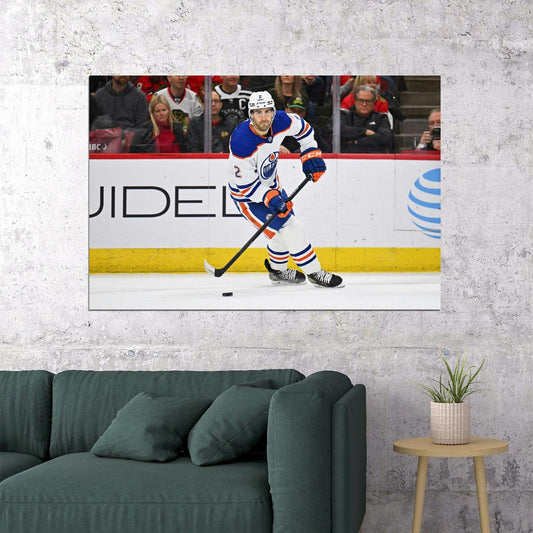 Evan Bouchard Famous USA Hockey Player Poster North America Hockey HD Photo Print - xonomax