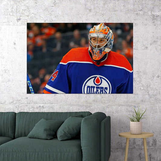 Stuart Skinner Famous USA Hockey Player Poster North America Hockey HD Photo Print - xonomax