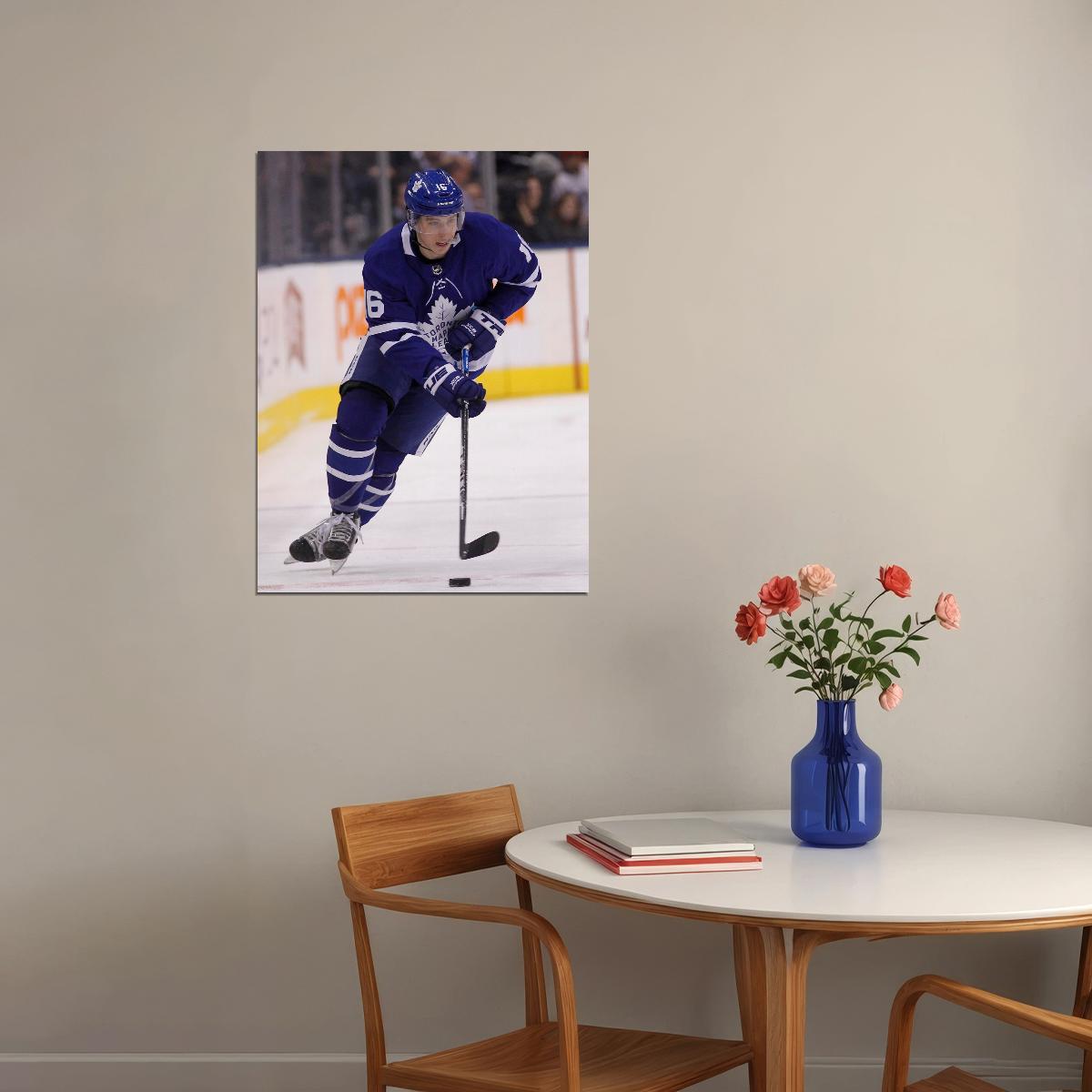 Mitch Marner Famous USA Hockey Player Poster North America Hockey HD Photo Print