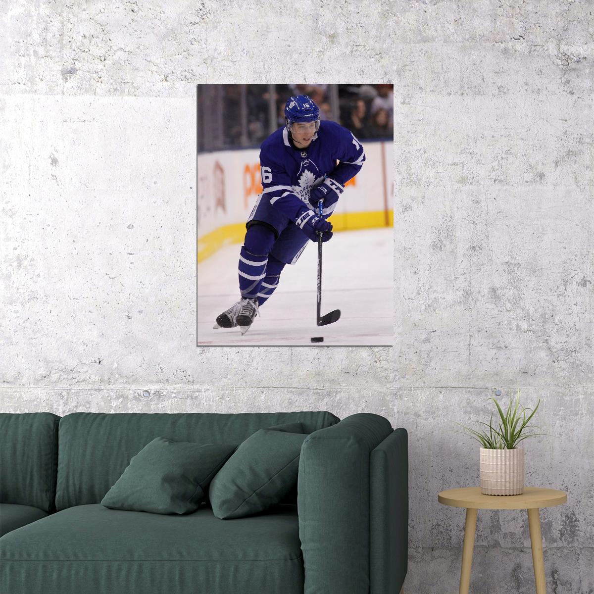 Mitch Marner Famous USA Hockey Player Poster North America Hockey HD Photo Print
