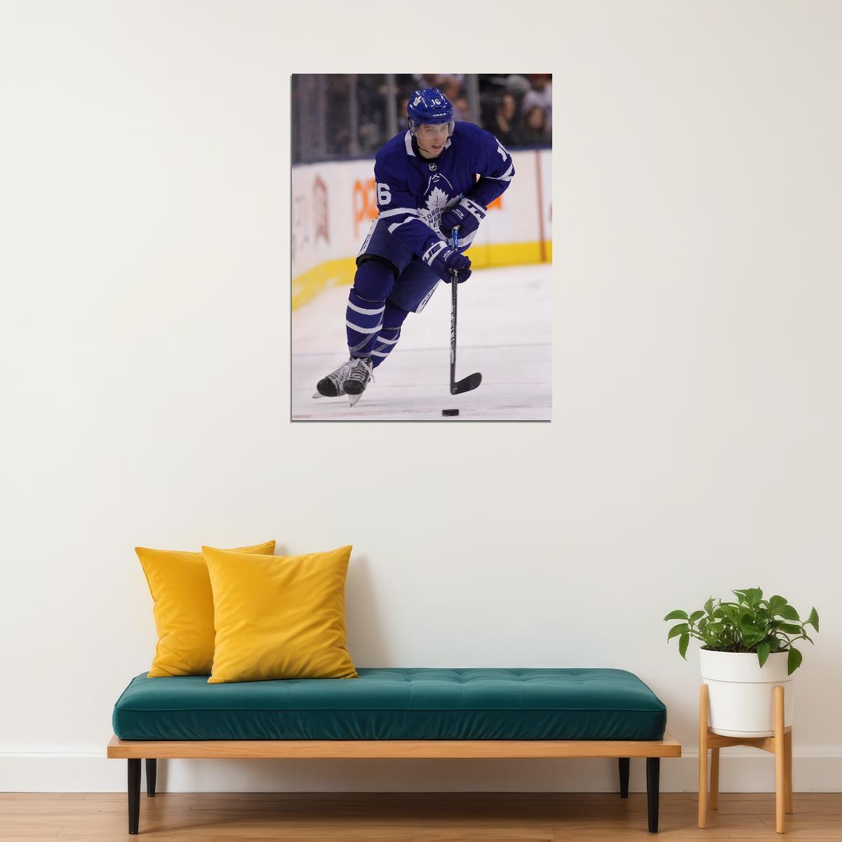 Mitch Marner Famous USA Hockey Player Poster North America Hockey HD Photo Print