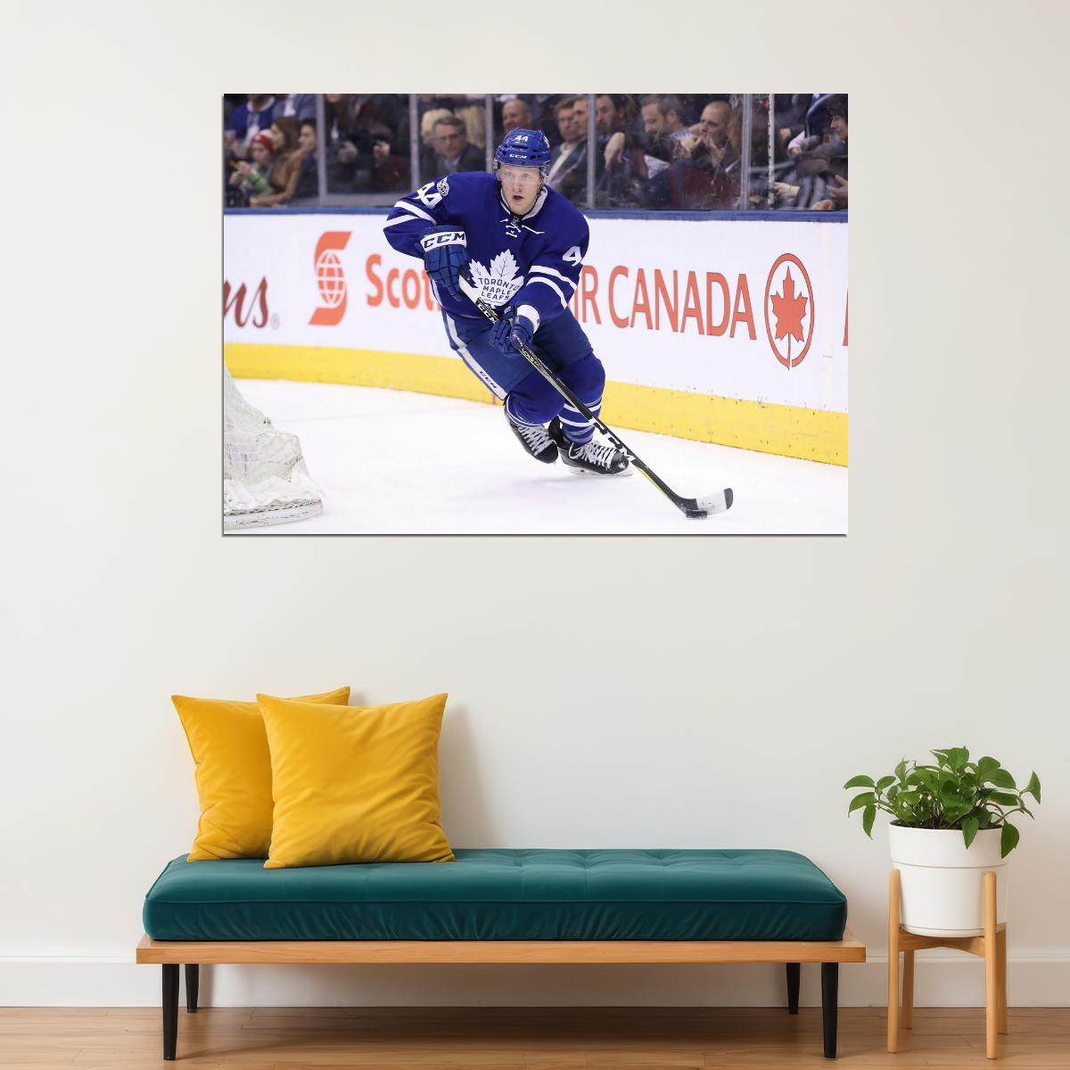 Morgan Rielly Famous USA Hockey Player Poster North America Hockey HD Photo Print