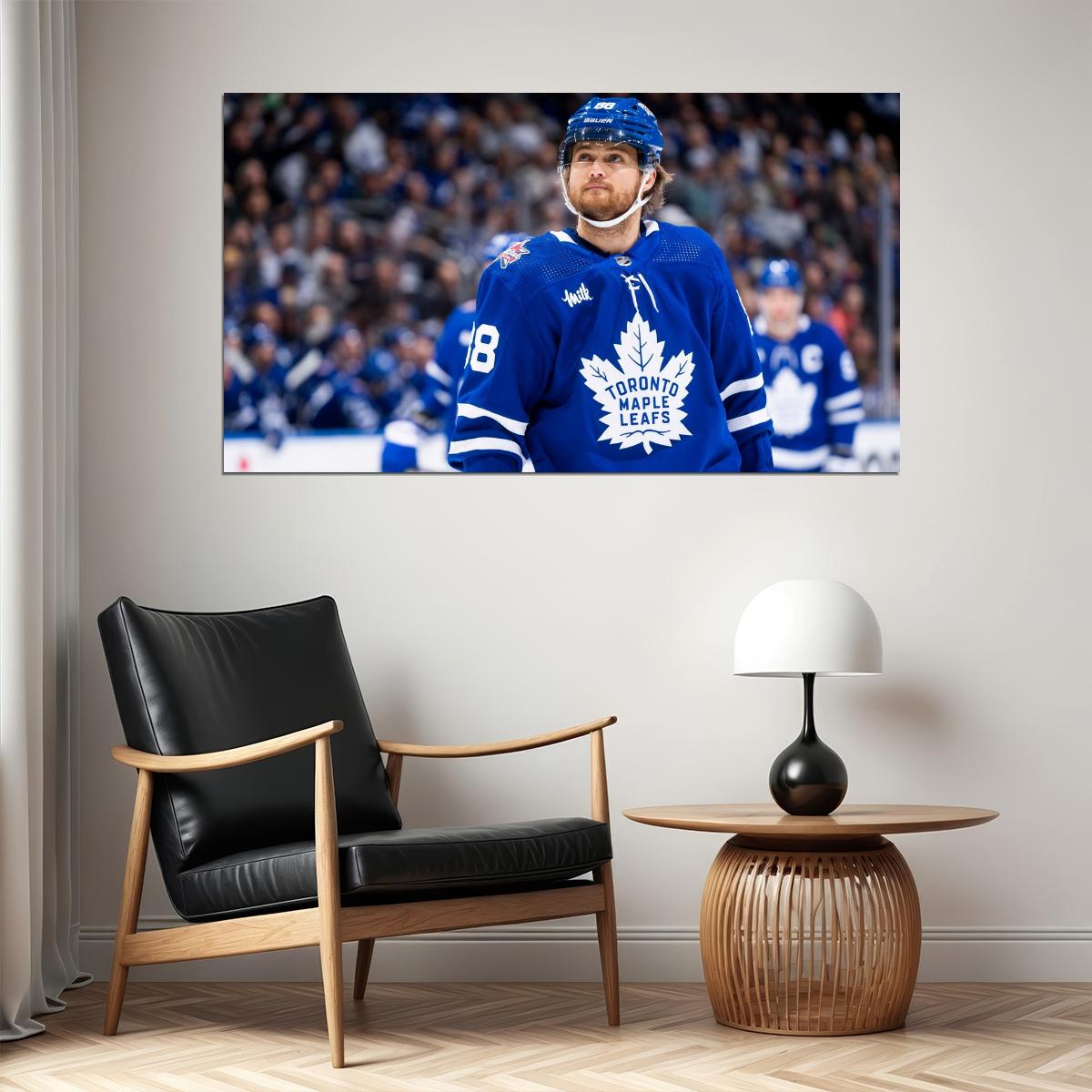 William Nylander Famous USA Hockey Player Poster North America Hockey HD Photo Print