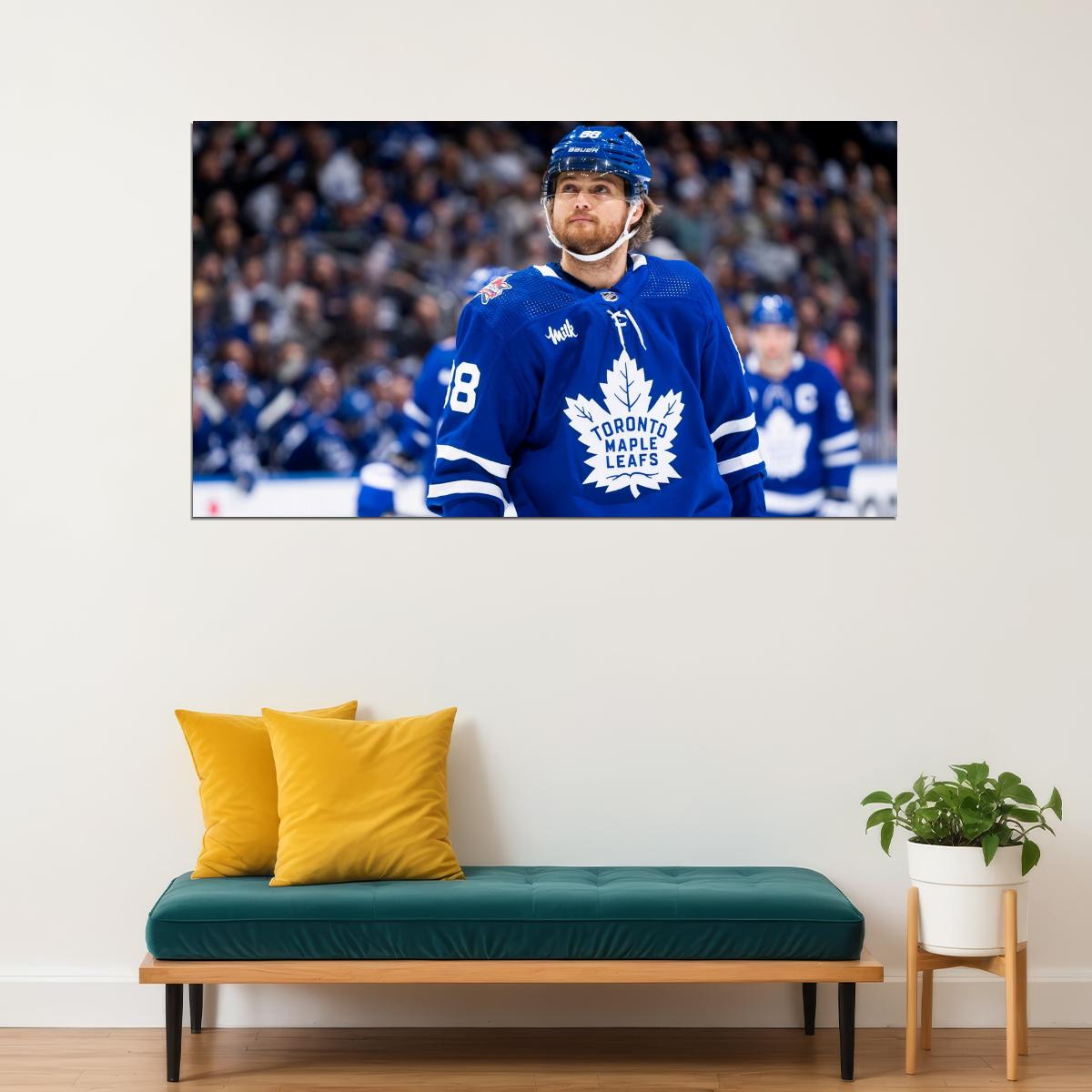 William Nylander Famous USA Hockey Player Poster North America Hockey HD Photo Print