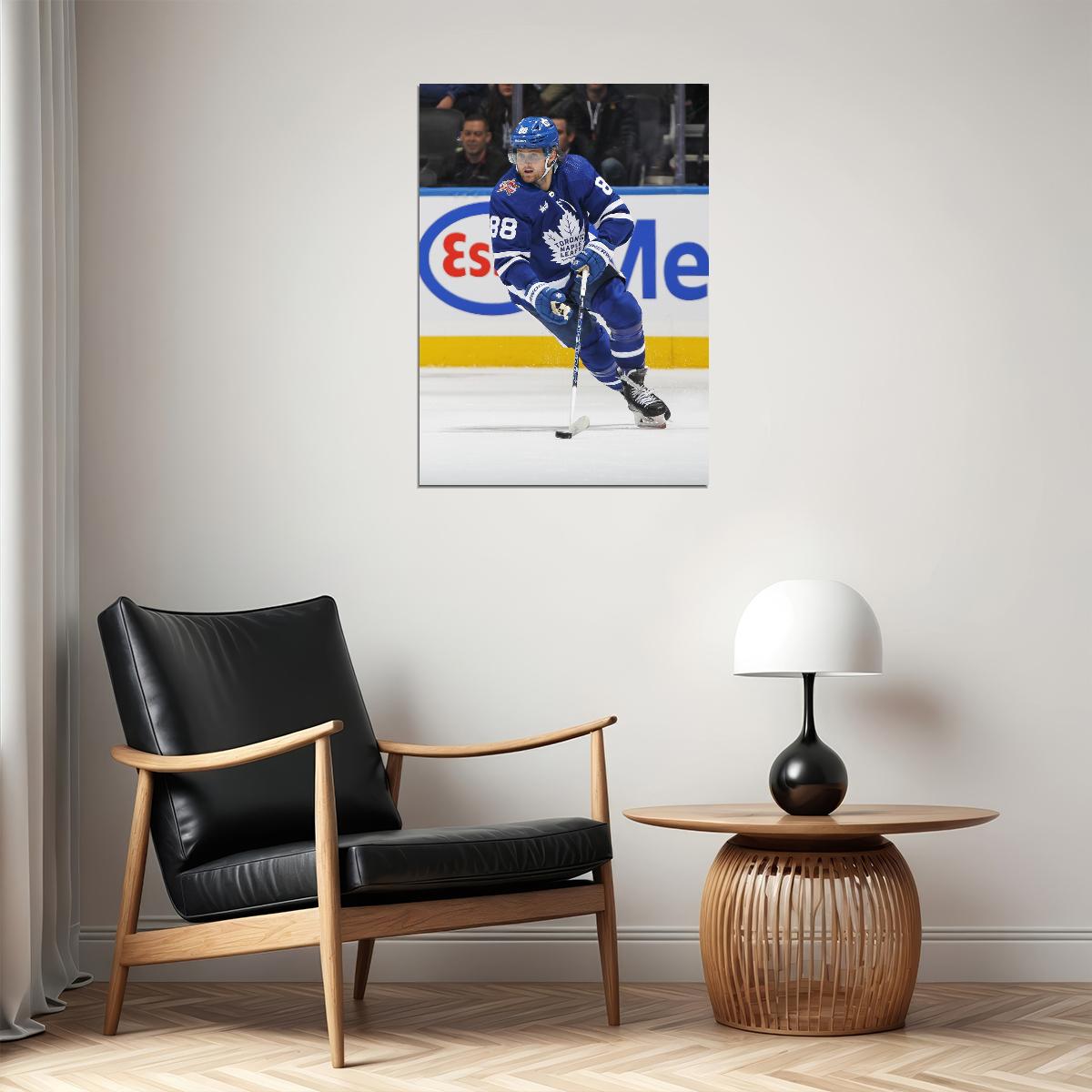 William Nylander Famous USA Hockey Player Poster North America Hockey HD Photo Print