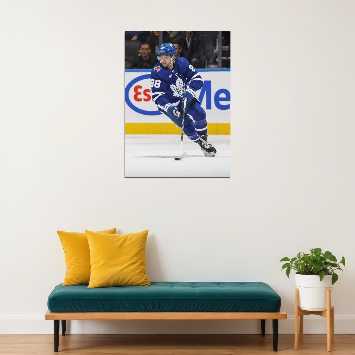 William Nylander Famous USA Hockey Player Poster North America Hockey HD Photo Print