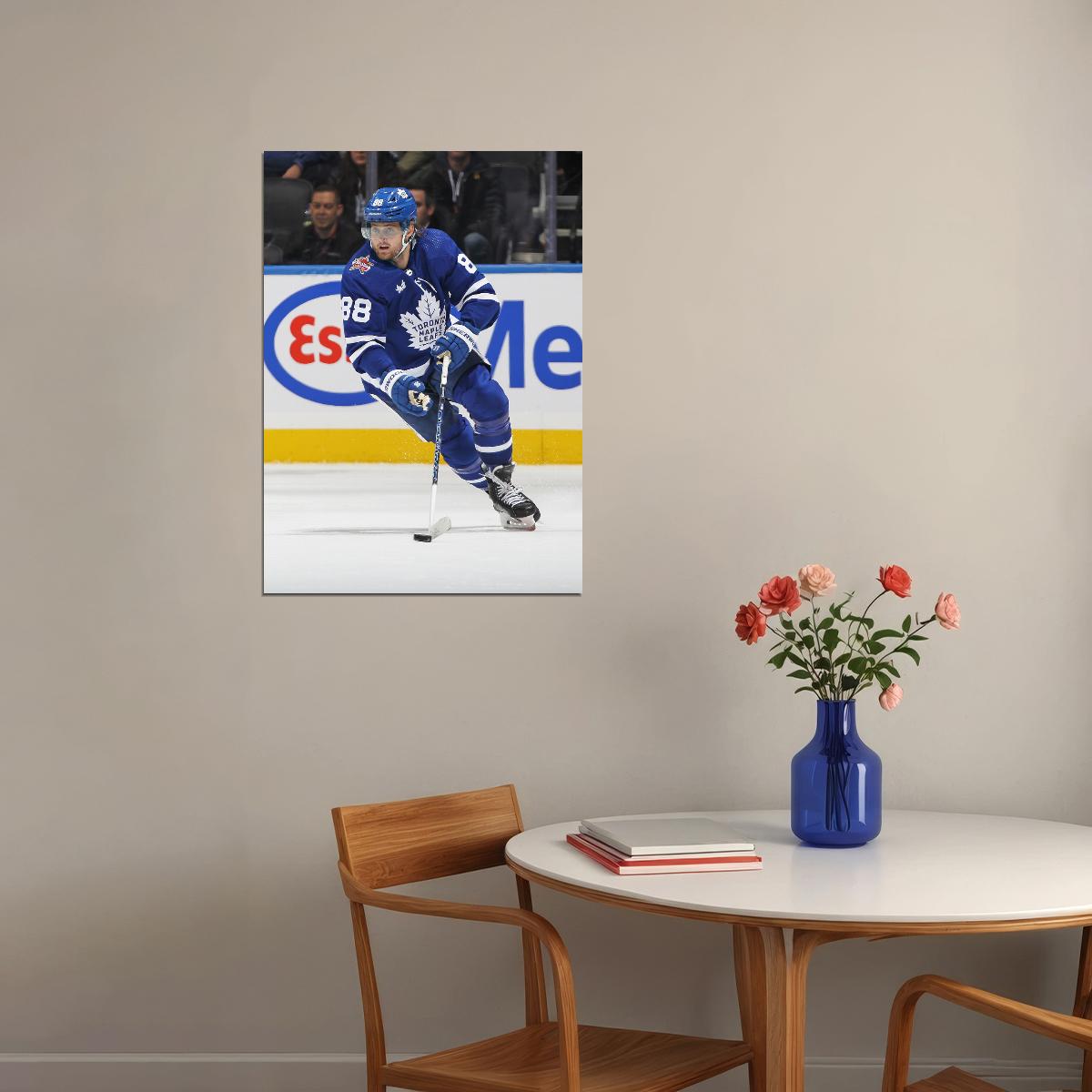William Nylander Famous USA Hockey Player Poster North America Hockey HD Photo Print