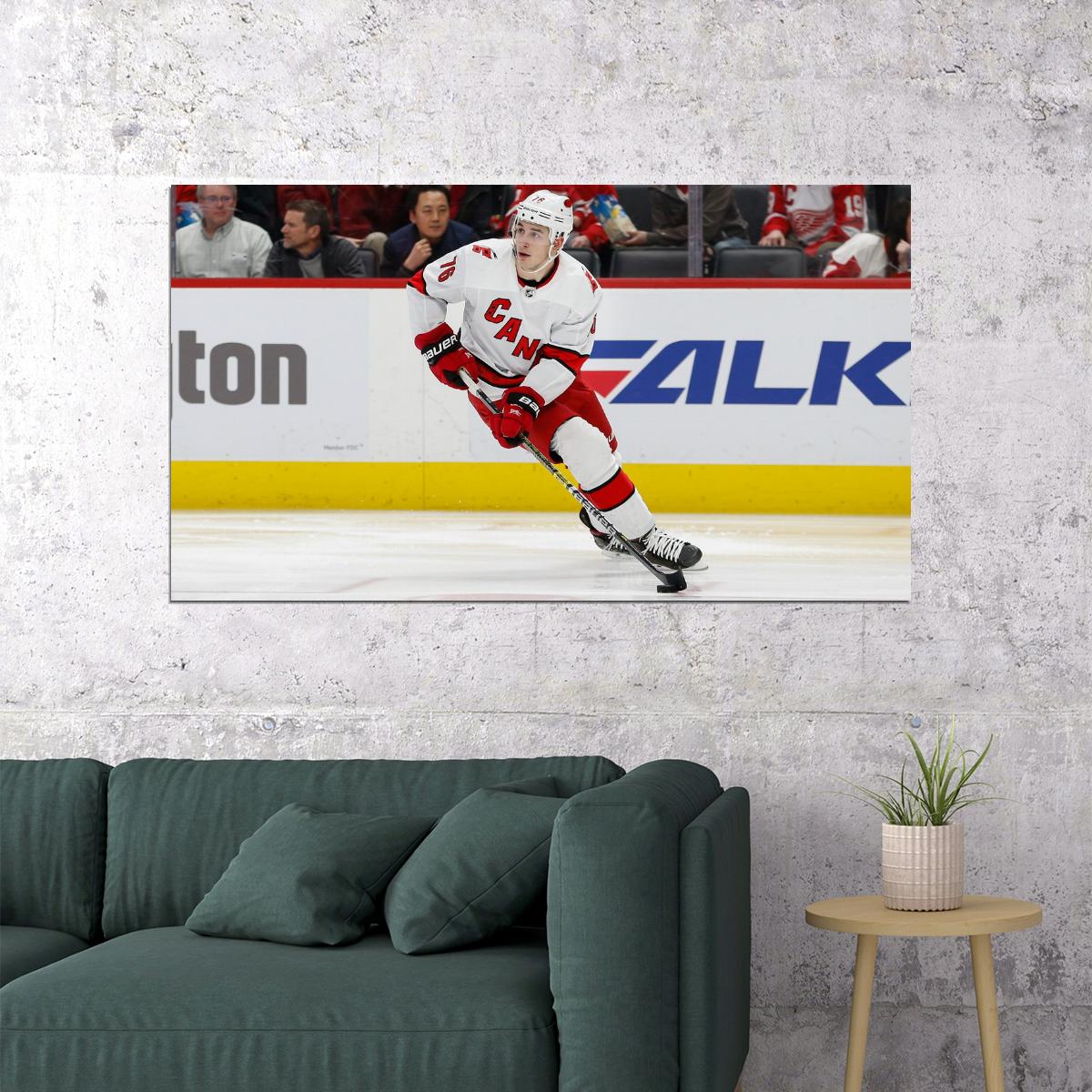 Brady Skjei Famous USA Hockey Player Poster North America Hockey HD Photo Print