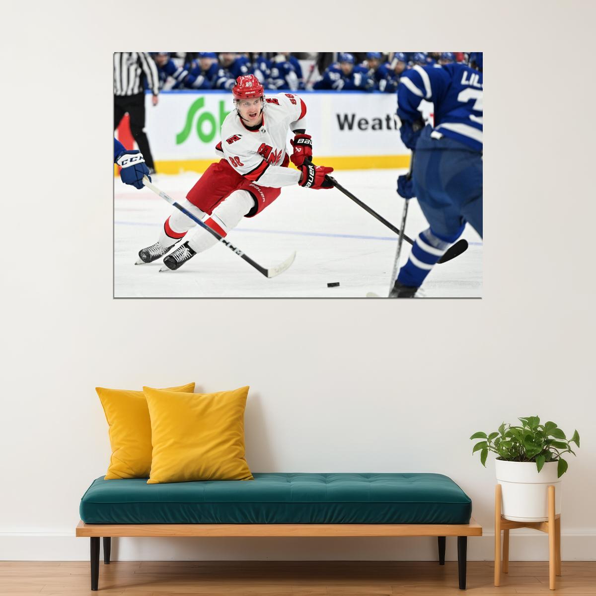 Martin Necas Famous USA Hockey Player Poster North America Hockey HD Photo Print
