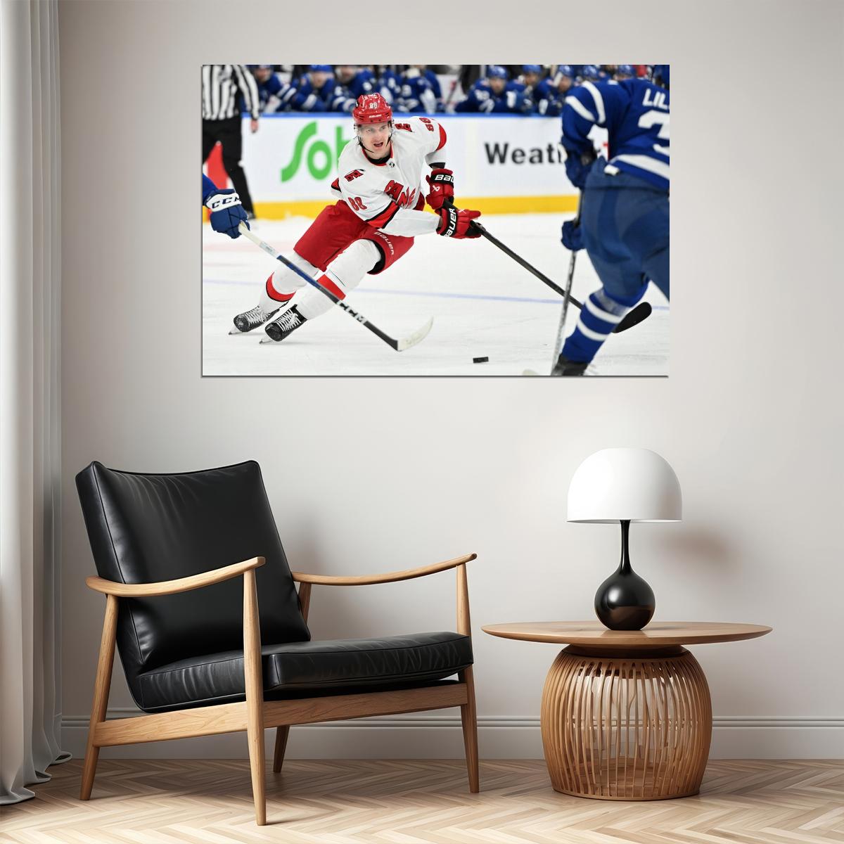 Martin Necas Famous USA Hockey Player Poster North America Hockey HD Photo Print