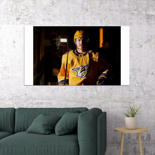 Gustav Nyquist Famous USA Hockey Player Poster North America Hockey HD Photo Print - xonomax