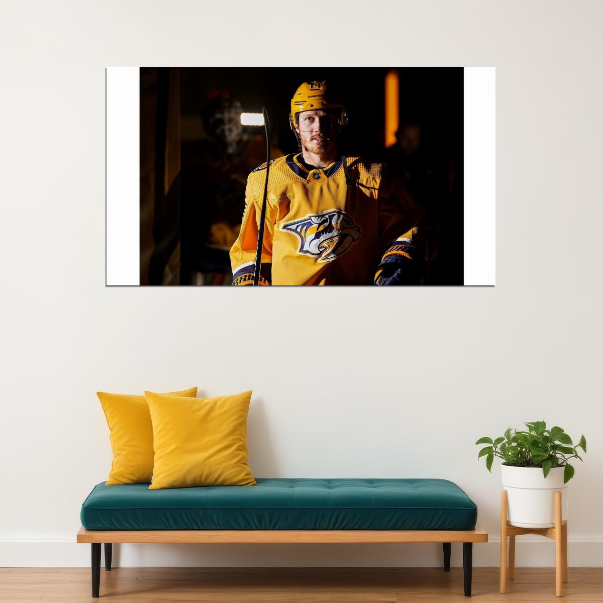 Gustav Nyquist Famous USA Hockey Player Poster North America Hockey HD Photo Print