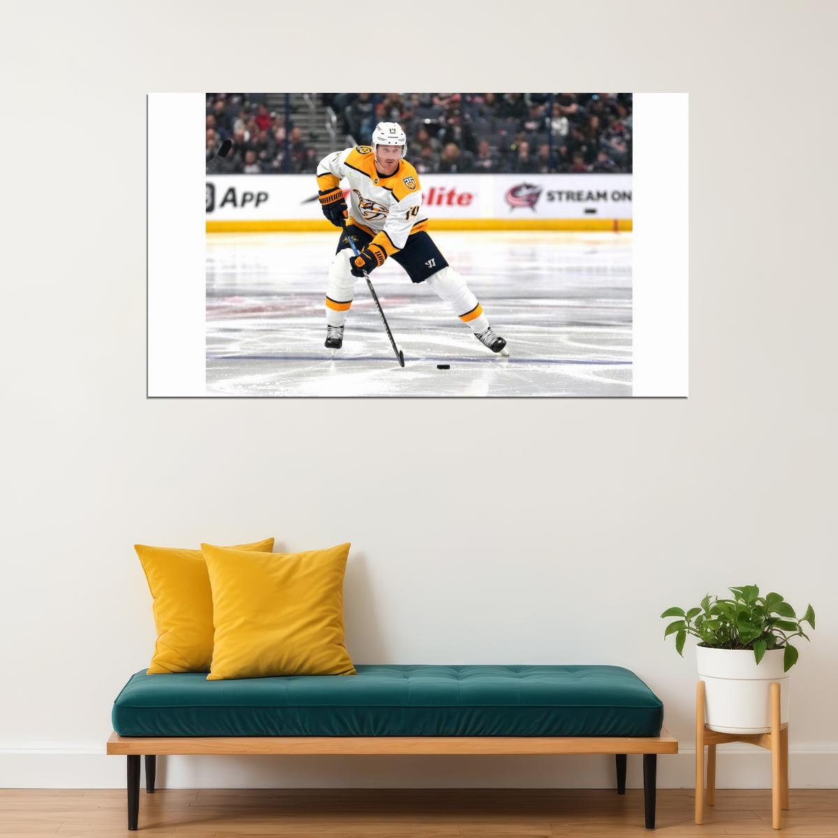 Gustav Nyquist Famous USA Hockey Player Poster North America Hockey HD Photo Print