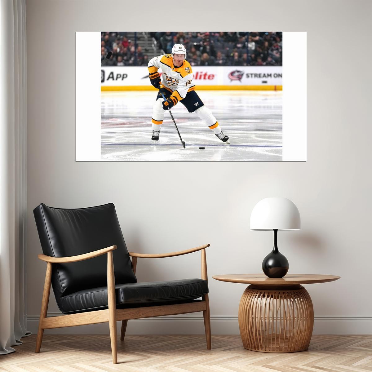 Gustav Nyquist Famous USA Hockey Player Poster North America Hockey HD Photo Print