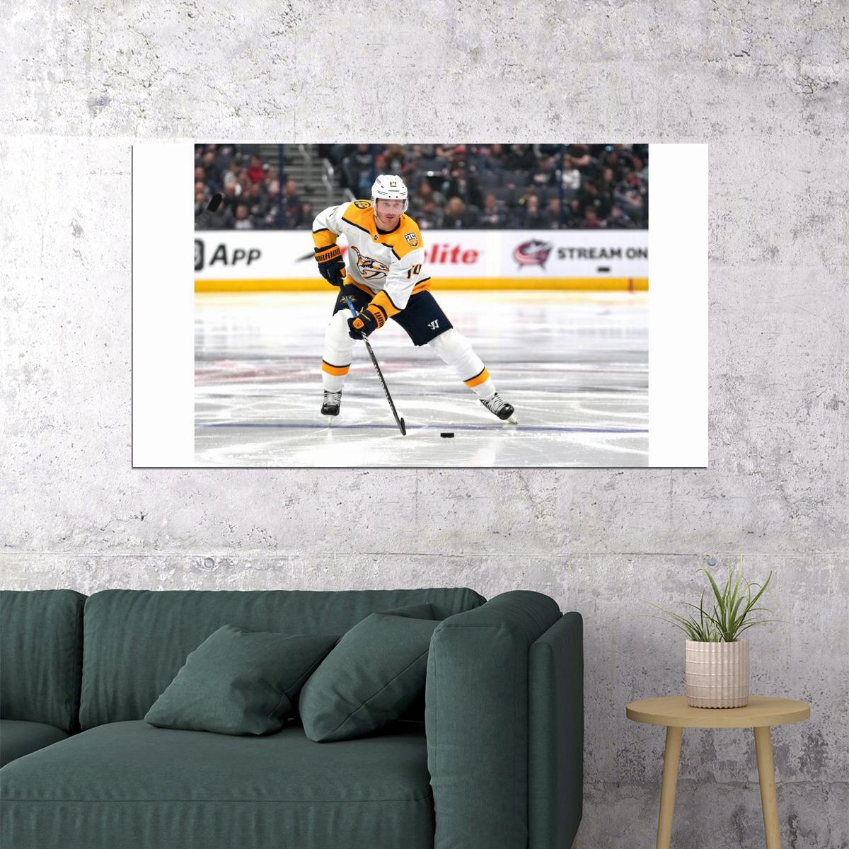Gustav Nyquist Famous USA Hockey Player Poster North America Hockey HD Photo Print