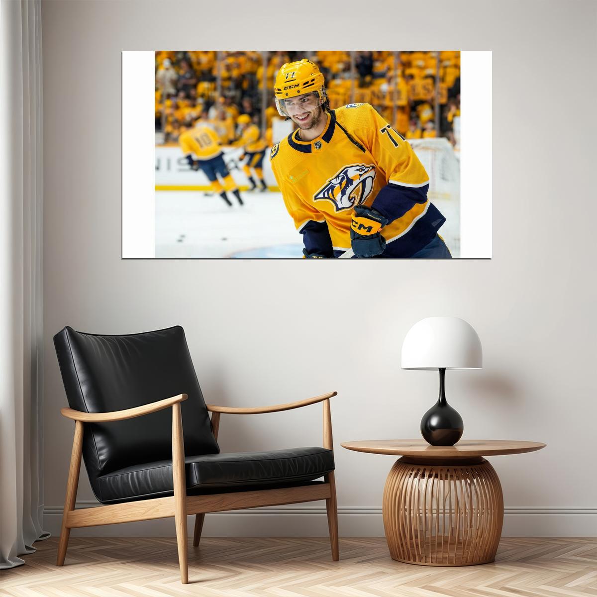 Luke Evangelista Smile Famous USA Hockey Player Poster North America Hockey HD Photo Print