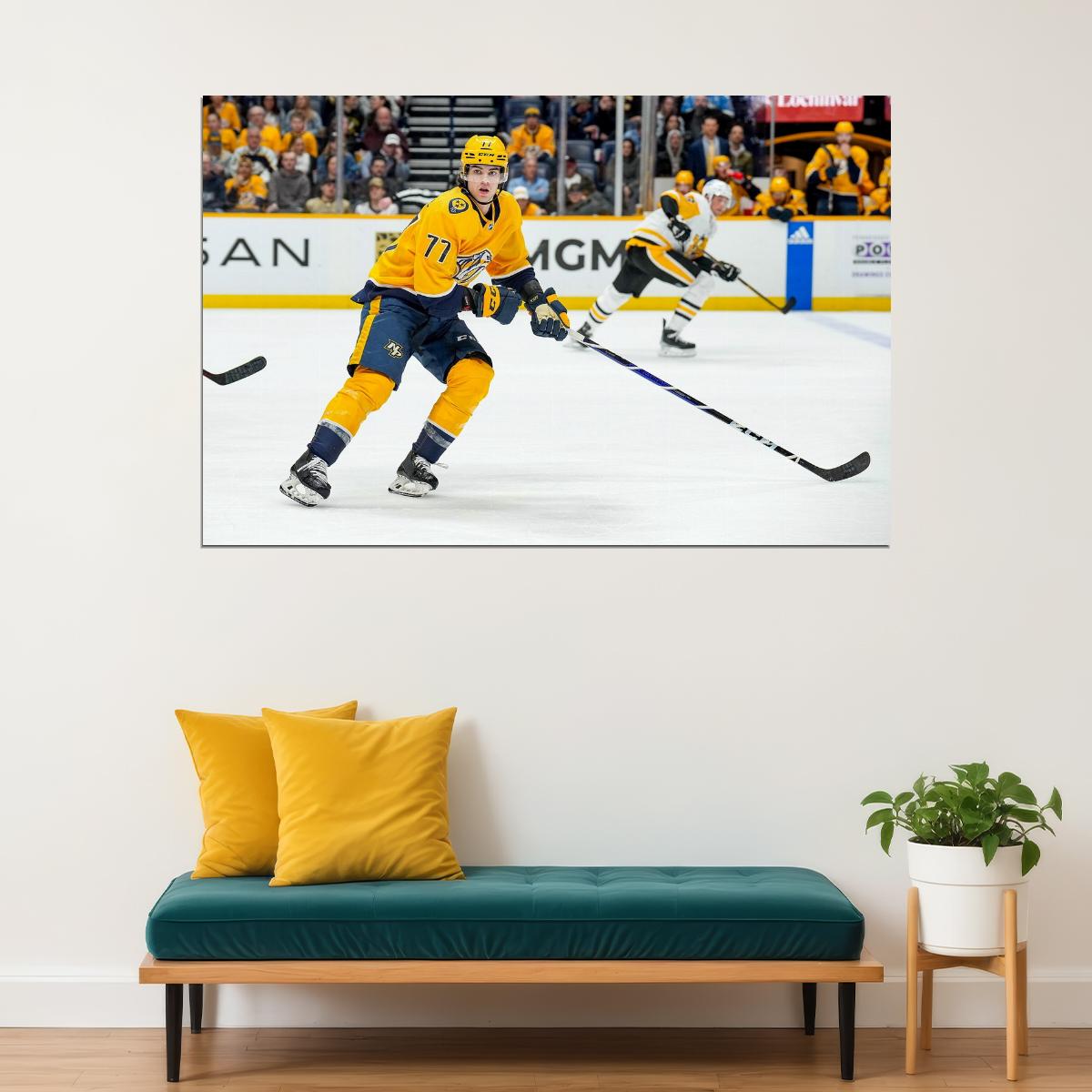 Luke Evangelista Famous USA Hockey Player Poster North America Hockey HD Photo Print