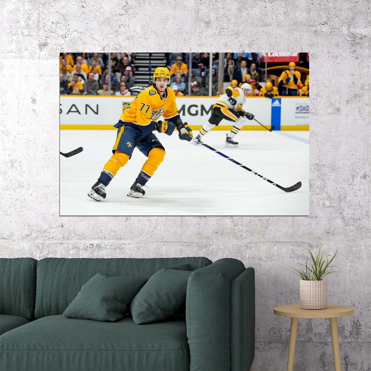 Luke Evangelista Famous USA Hockey Player Poster North America Hockey HD Photo Print