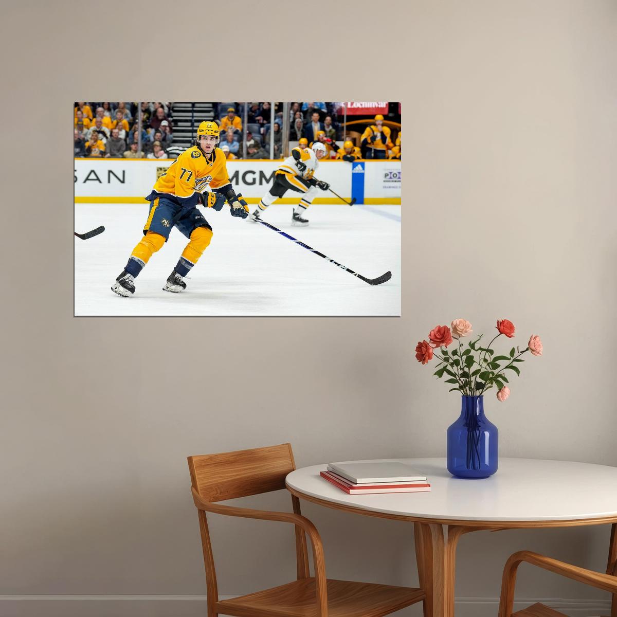 Luke Evangelista Famous USA Hockey Player Poster North America Hockey HD Photo Print