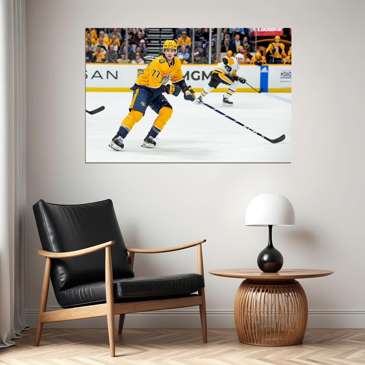 Luke Evangelista Famous USA Hockey Player Poster North America Hockey HD Photo Print