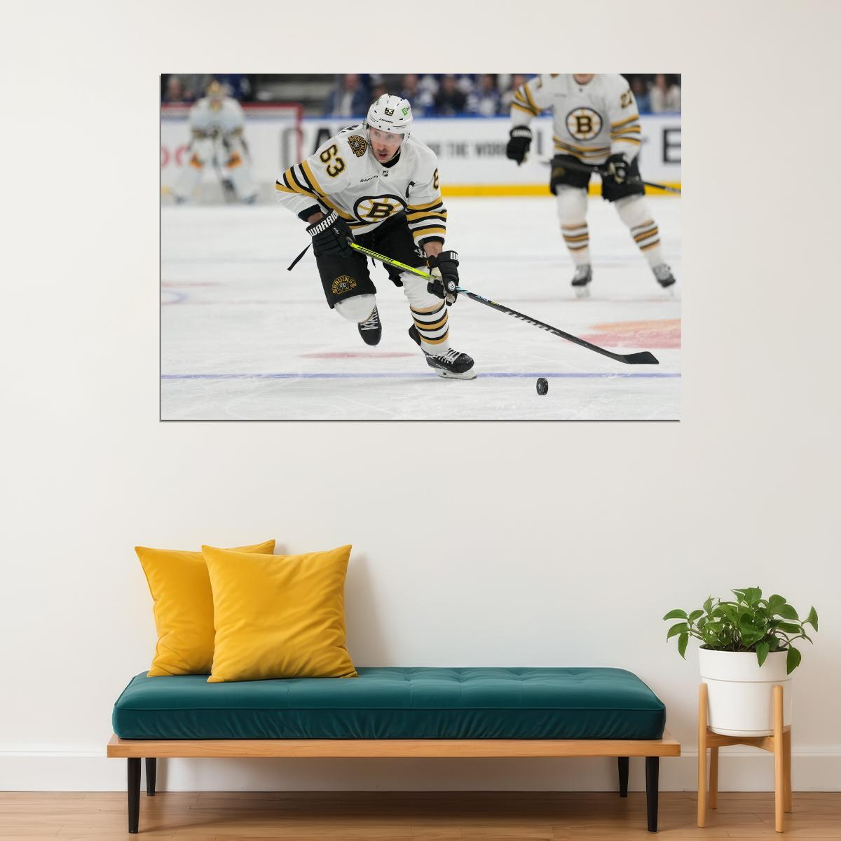Brad Marchand Famous USA Hockey Player Poster North America Hockey HD Photo Print
