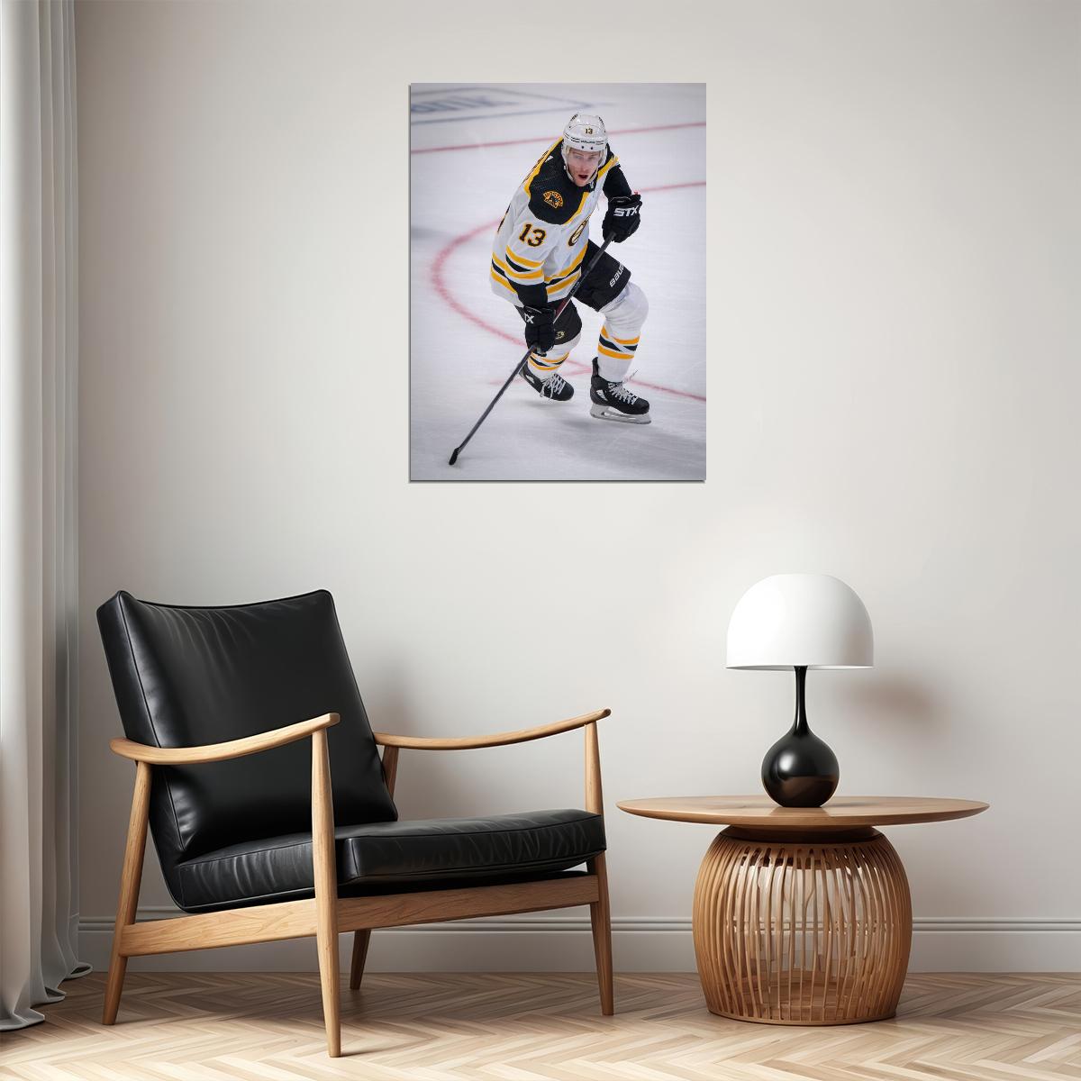 Charlie Coyle Famous USA Hockey Player Poster North America Hockey HD Photo Print