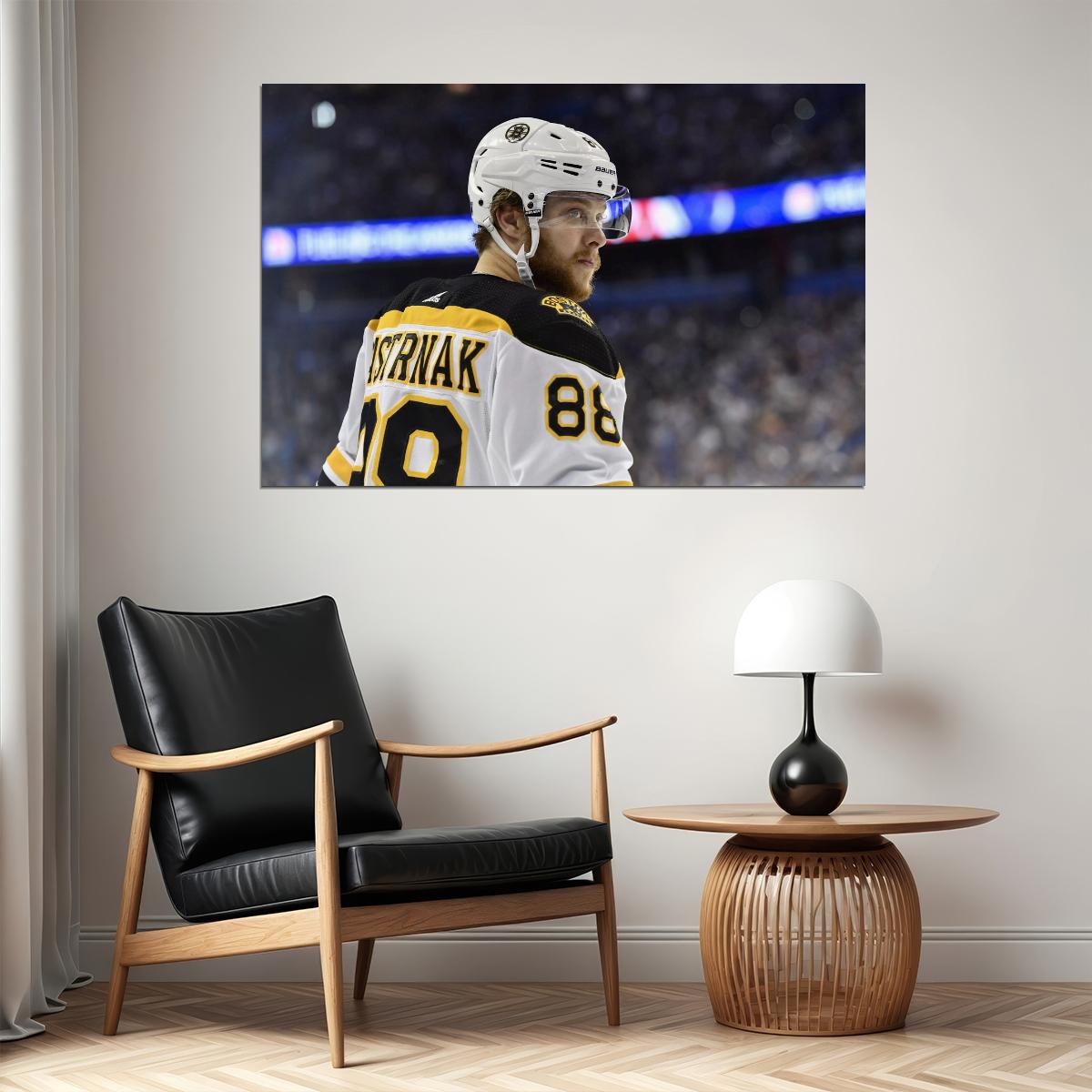 David Pastrnak Famous USA Hockey Player Poster North America Hockey HD Photo Print - xonomax