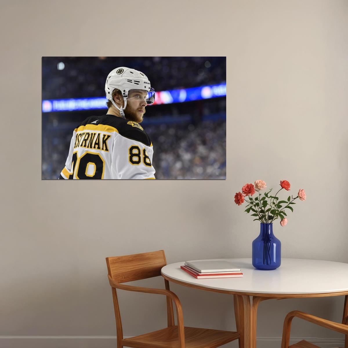 David Pastrnak Famous USA Hockey Player Poster North America Hockey HD Photo Print - xonomax