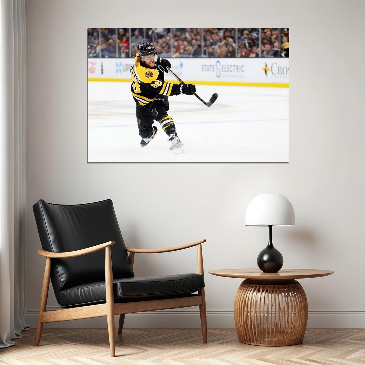 David Pastrnak Famous USA Hockey Player Poster North America Hockey HD Photo Print - xonomax
