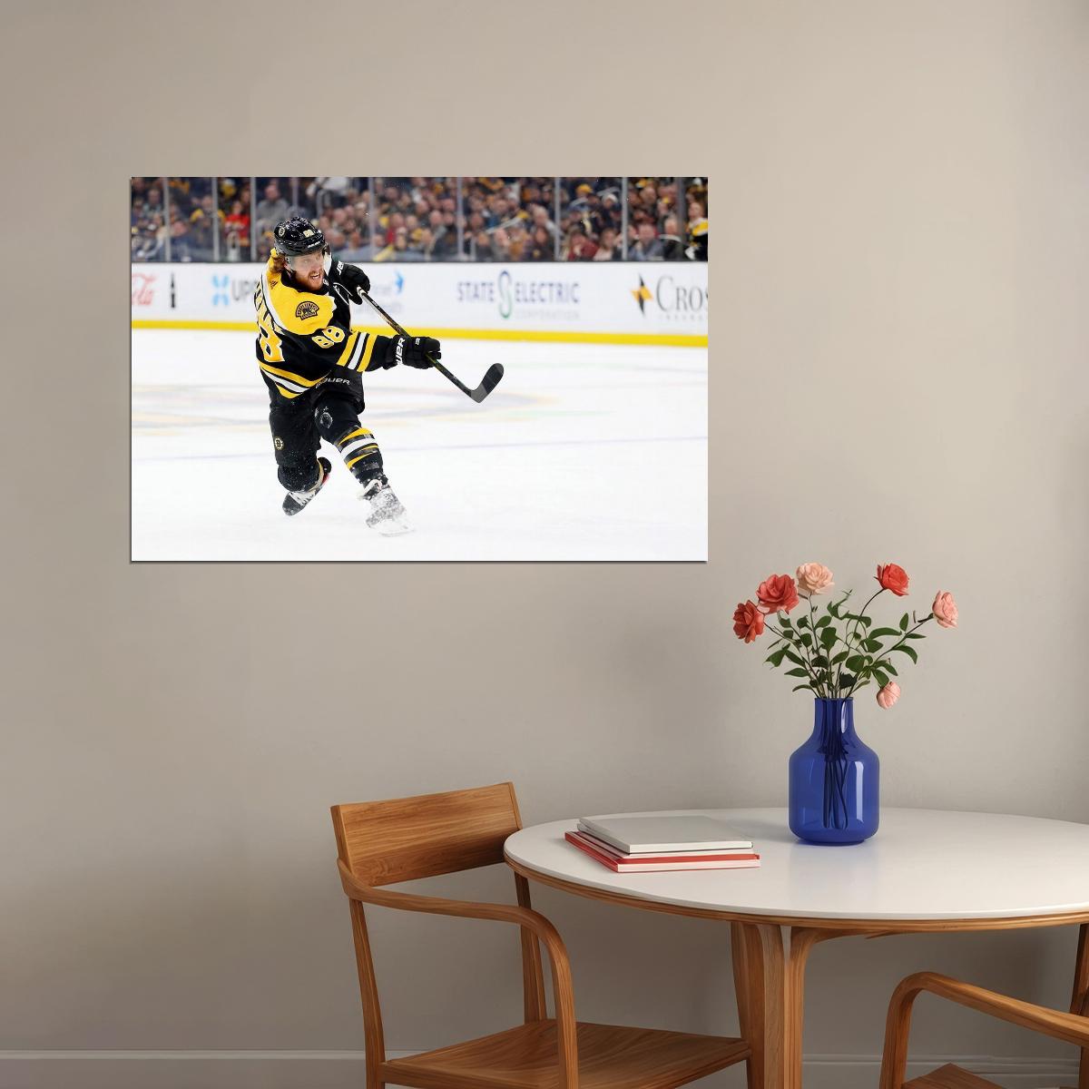David Pastrnak Famous USA Hockey Player Poster North America Hockey HD Photo Print - xonomax
