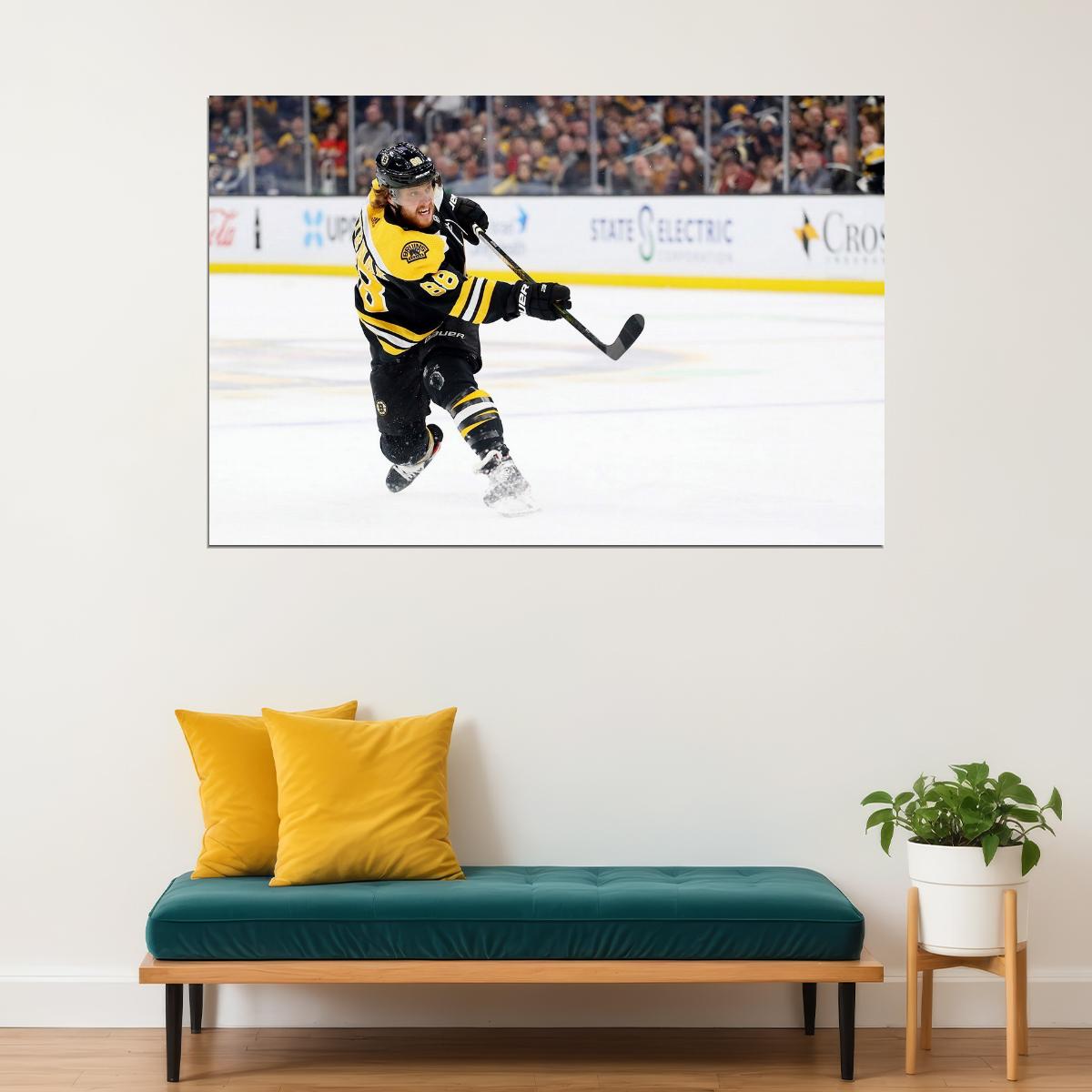 David Pastrnak Famous USA Hockey Player Poster North America Hockey HD Photo Print - xonomax