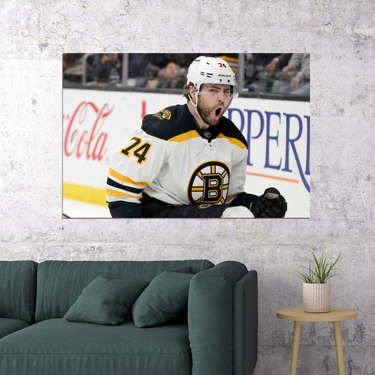 Jake DeBrusk Famous USA Hockey Player Poster North America Hockey HD Photo Print - xonomax