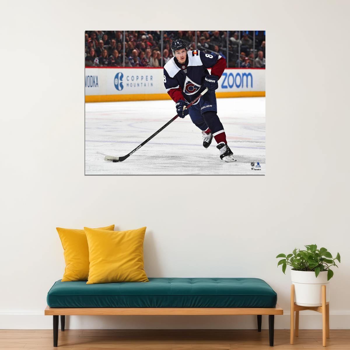 Cale Makar Famous USA Hockey Player Poster North America Hockey HD Photo Print - xonomax
